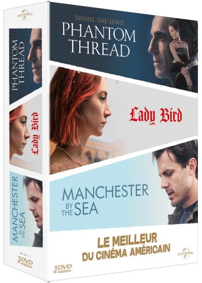 Le Meilleur du cinéma américain - Coffret : Phantom Thread + Lady Bird + Manchester by the Sea (Pack) - DVD