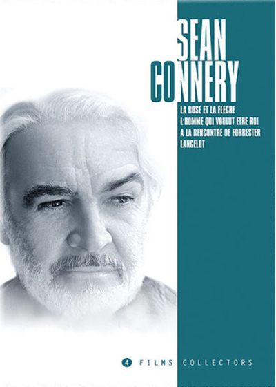 Sean Connery : - La Rose et la Flèche + L'homme qui voulut être roi + A la rencontre de Forrester + Lancelot - DVD