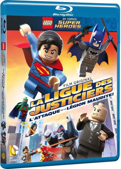 LEGO DC Comics Super Heroes : La Ligue des Justiciers - L'attaque de la Légion Maudite (Blu-ray + Copie digitale) - Blu-ray