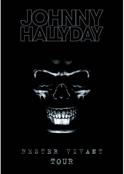 Johnny Hallyday : Rester Vivant Tour (Édition collector limité - Boîtier métal) - DVD