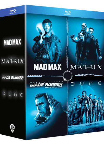 Mad Max + Matrix + Blade Runner + Dune (Pack) - Blu-ray