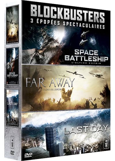 Blockbusters - Coffret : Space Battleship + Far Away + The Last Day (Pack) - DVD