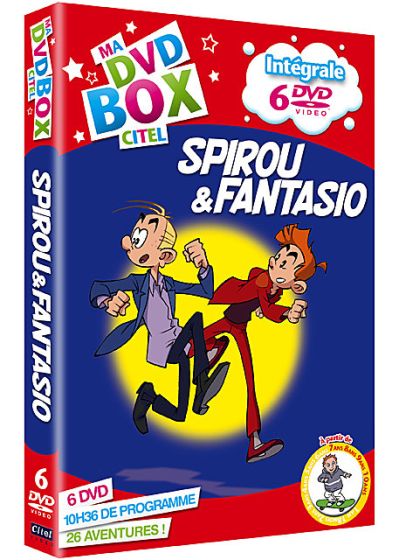 Spirou & Fantasio : L'intégrale - Coffret 6 DVD - DVD