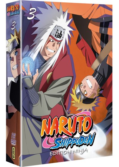 Naruto Shippuden - Édition Ninja - 3 (Pack) - DVD
