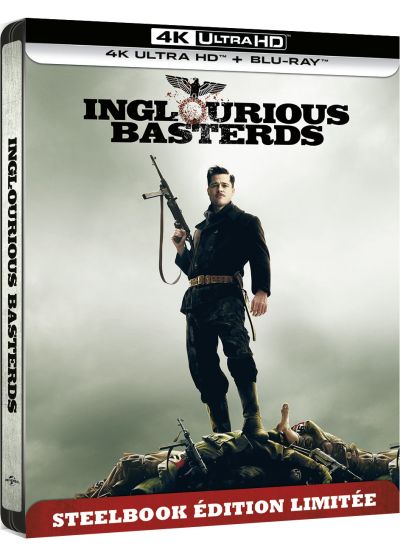Inglourious Basterds (4K Ultra HD + Blu-ray - Édition SteelBook limitée) - 4K UHD