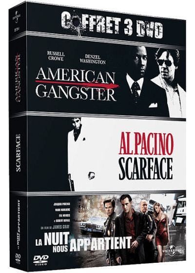 American Gangster + La nuit nous appartient + Scarface (Pack) - DVD