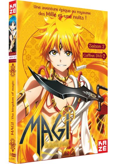 Magi - The Kingdom of Magic - Saison 2, Box 2/2 - DVD