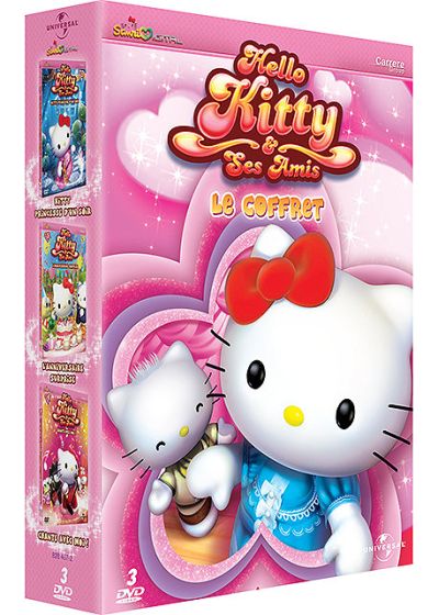 Les Aventures de Hello Kitty & ses amis - Le coffret - Princesse d'un soir + L'anniversaire surprise + Chante avec moi - DVD