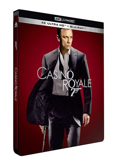 Casino Royale (4K Ultra HD + Blu-ray - Édition boîtier SteelBook) - 4K UHD