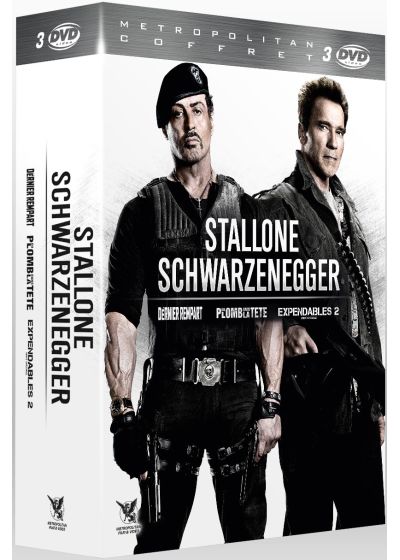 Stallone - Schwarzenegger : Du plomb dans la tête + Le Dernier rempart + Expendables 2 - Unité spéciale (Pack) - DVD