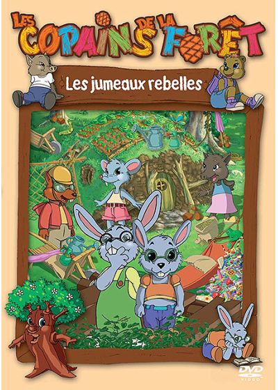 Les Copains de la forêt - Les jumeaux rebelles - DVD