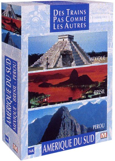 Des trains pas comme les autres - Coffret Amérique du Sud - Mexique, Brésil, Pérou - DVD