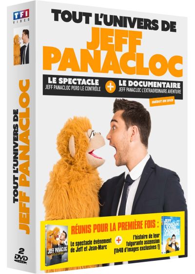 Tout l'univers de Jeff Panacloc : le spectacle "Jeff Panacloc perd le contrôle !" + le documentaire "Jeff Panacloc, l'extraordinaire aventure" (Édition Collector) - DVD