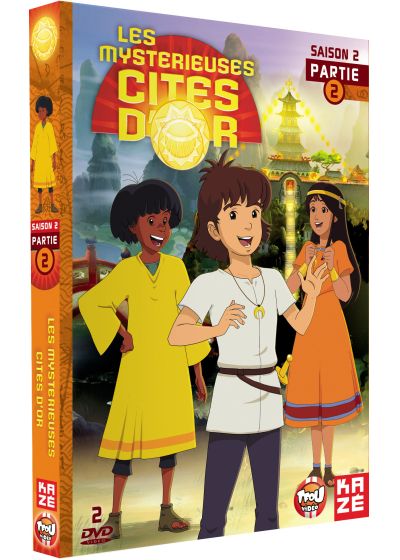 Les Mystérieuses Cités d'Or - Saison 2 - Partie 2 - DVD