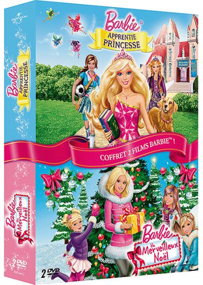 Barbie - Merveilleux Noël + Barbie apprentie princesse (Pack) - DVD