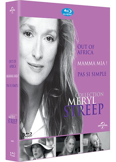 Collection Meryl Streep - Coffret - Out of Africa + Mamma Mia ! + Pas si simple (Pack) - Blu-ray