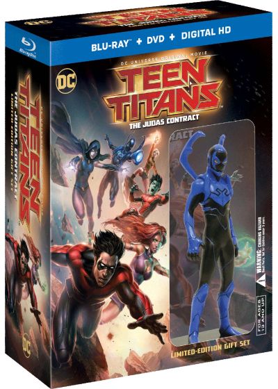 Teen Titans: The Judas Contract (Édition Limitée Blu-ray + DVD + Figurine) - Blu-ray