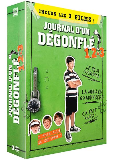 Journal d'un dégonflé 1, 2 & 3 - DVD