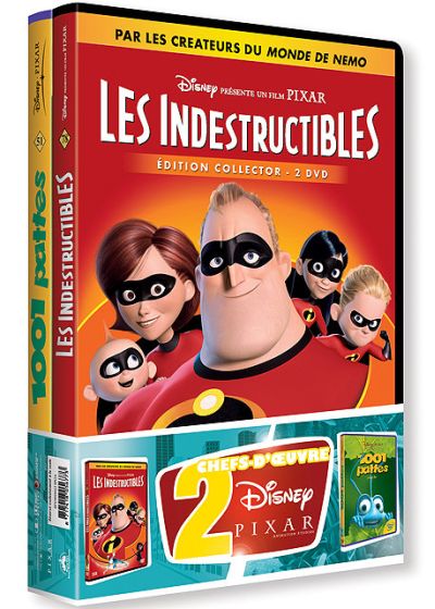 Les Indestructibles + 1001 pattes (Pack) - DVD