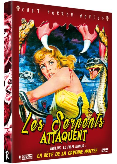 Les Serpents attaquent + La bête de la caverne hantée (Pack) - DVD