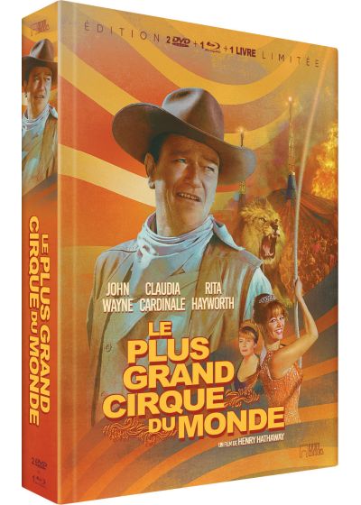 Le Plus Grand Cirque du monde (Édition Blu-ray + DVD + DVD bonus + livre - Boîtier Mediabook) - Blu-ray