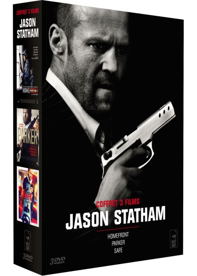 Coffret 3 films Jason Statham : Homefront + Parker + Safe (Pack) - DVD