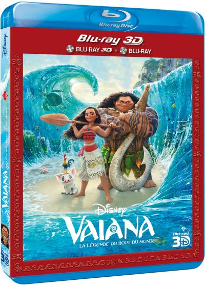 Vaiana, la légende du bout du monde (Blu-ray 3D + Blu-ray 2D) - Blu-ray 3D
