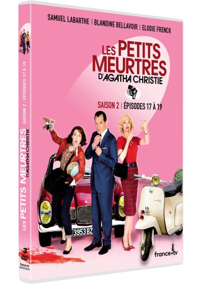Les Petits meurtres d'Agatha Christie - Saison 2 - Épisodes 17 à 19 - DVD
