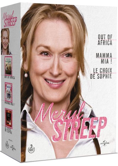 Meryl Streep : Out of Africa + Mamma Mia! + Le choix de Sophie (Pack) - DVD