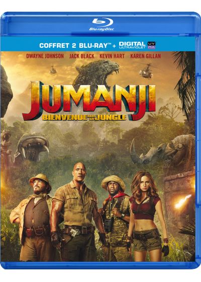 Jumanji : Bienvenue dans la jungle (Édition limitée incluant le film Jumanji de 1995 + Digital UltraViolet) - Blu-ray