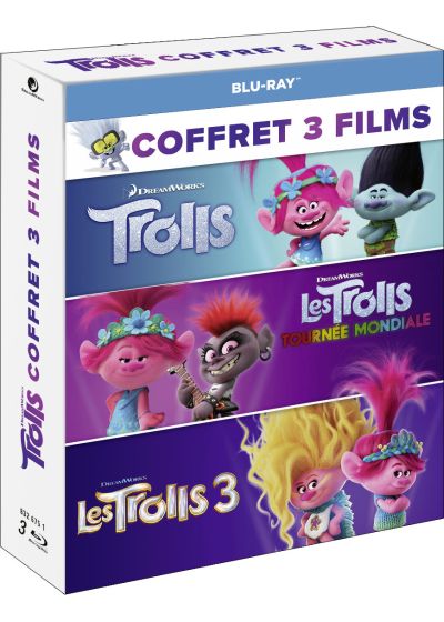 Les Trolls - Coffret 1 à 3 - Blu-ray