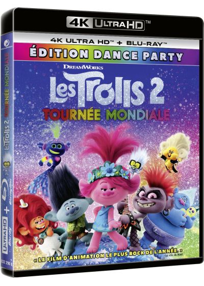Les Trolls 2 - Tournée mondiale (4K Ultra HD + Blu-ray - Édition Dance Party) - 4K UHD