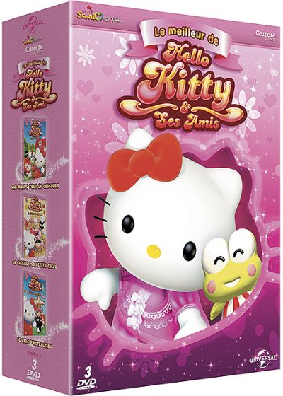 Le Meilleur de Hello Kitty & ses amis - Un monde tout en couleurs + La cuisine des petits chefs + Le parc d'attraction (Pack) - DVD
