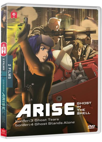 Ghost in the Shell : Arise - Les Films - Border 3 : Ghost Tears + Border 4 : Ghost Stands Alone - DVD