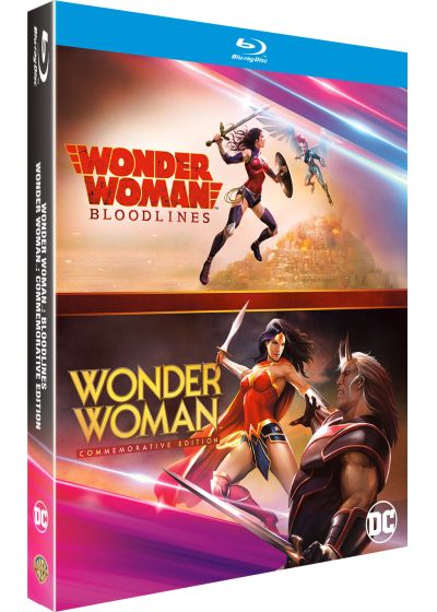 Wonder Woman : Bloodlines + Wonder Woman (Commemorative Edition) (Pack) - Blu-ray