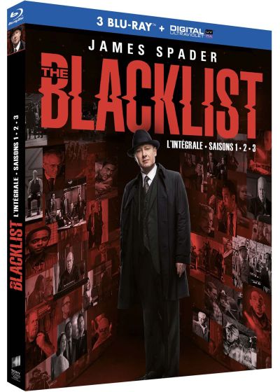 The Blacklist - Saisons 1 + 2 + 3 (Blu-ray + Copie digitale) - Blu-ray
