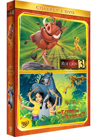 Le Roi Lion 3, Hakuna Matata + Le Livre de la jungle 2 - DVD