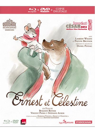 Ernest et Célestine (Combo Blu-ray + DVD + Copie digitale) - Blu-ray