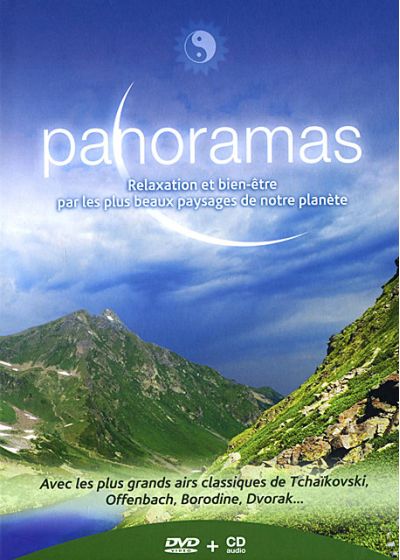 Panoramas - Relaxation et bien-être par les plus beaux paysages de notre planète (DVD + CD) - DVD