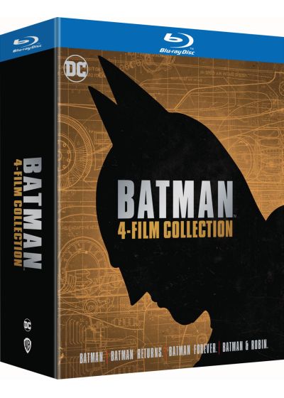Batman - 4 films collection 1989-1997 - Blu-ray