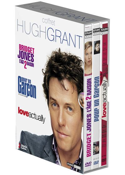 Hugh Grant - Coffret - Love Actually + Pour un garçon + Bridget Jones : l'âge de raison - DVD