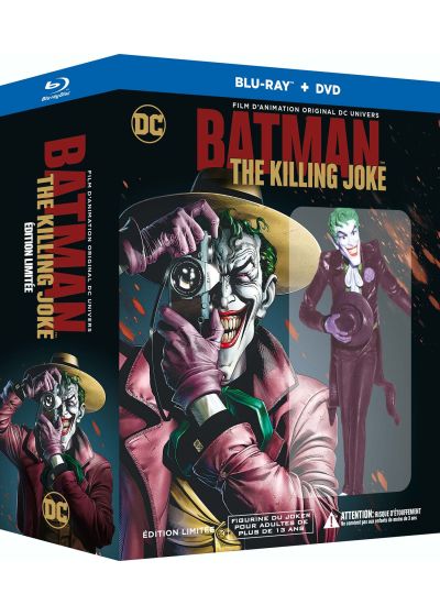 Batman : The Killing Joke (Édition Limitée Blu-ray + DVD + Figurine) - Blu-ray