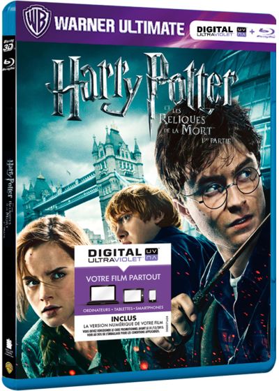 Harry Potter et les Reliques de la Mort - 1ère partie (Warner Ultimate (Blu-ray + Copie digitale UltraViolet)) - Blu-ray