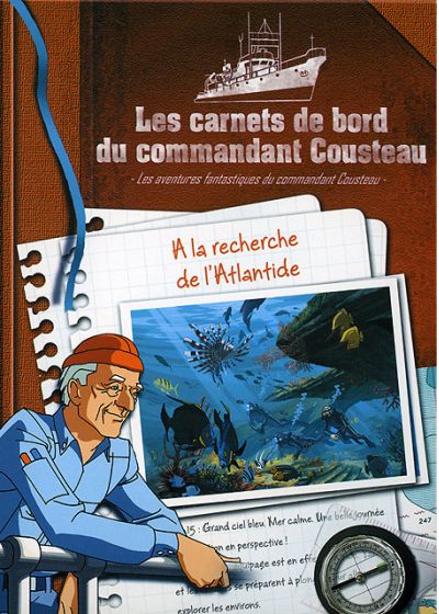 Les Carnets de bord du commandant Cousteau - À la recherche de l'Atlantide - DVD