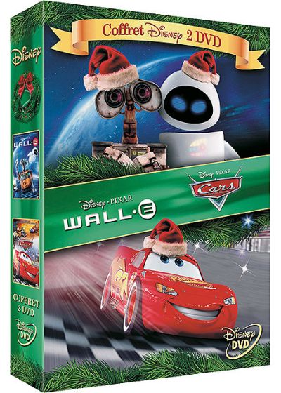 WALL-E + Cars, Quatre roues (Pack) - DVD