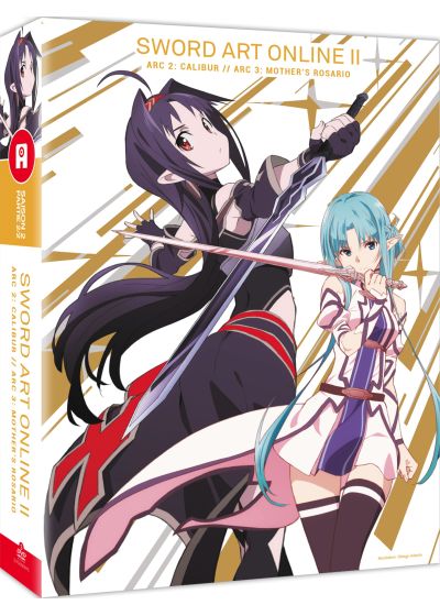 Sword Art Online - Saison 2, Arc 2 & 3 : Calibur + Mother's Rosario (SAOII) - DVD