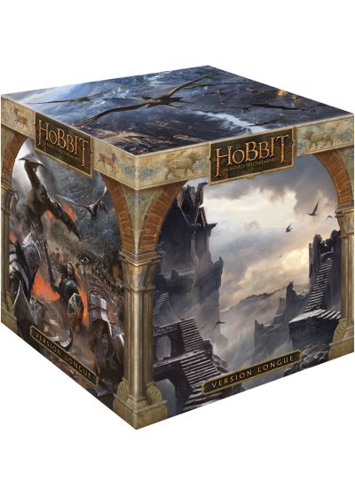 Le Hobbit : La bataille des Cinq Armées (Version longue + Statue collector - Blu-ray 3D + Blu-ray + DVD + Copie digitale - Édition Limitée) - Blu-ray 3D