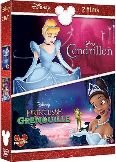 Cendrillon + La Princesse grenouille (Pack) - DVD