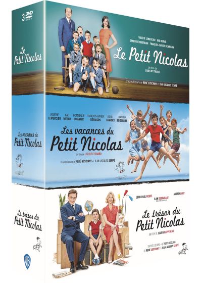 Le Petit Nicolas + Les vacances du Petit Nicolas + Le trésor du Petit Nicolas - Coffret intégral - DVD