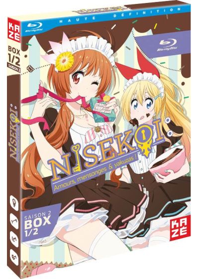 Nisekoi : Amours, mensonges & yakuzas - Saison 2, Box 1/2 - Blu-ray